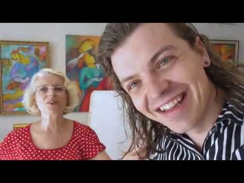 [Alina Witwitzka] Alina Witwitzka Obraz od koloru  Malarstwo intuicyjne  Daniel i Alina