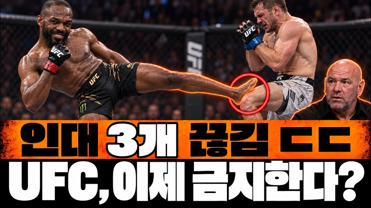 UFC가 결국 금지하려는 '무릎 박살' 킥, 오블리킥