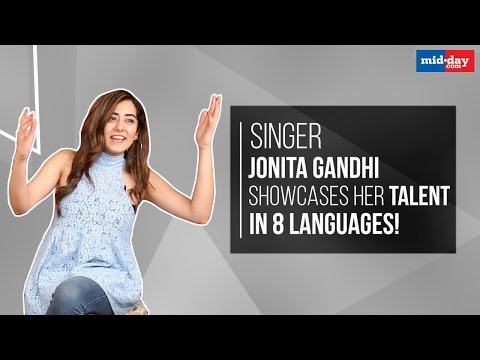 Singer Jonita Gandhi Showcases Her Talent in 8 Languages