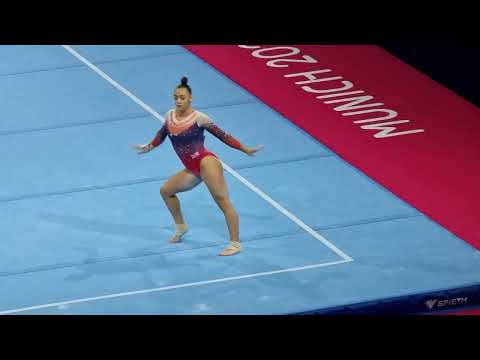 Jennifer Gadirova - Floor - 2022 European Championships Team Final