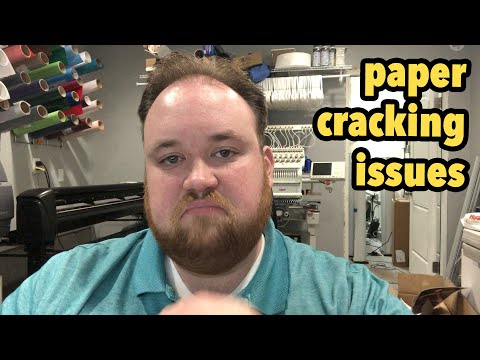 Paper cracking issues - vlog 193 - Print Shop Updates