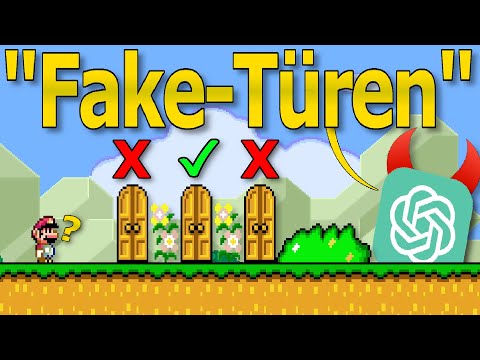 Kann ChatGPT ein Troll-Level bauen? (Super Mario Maker 2)