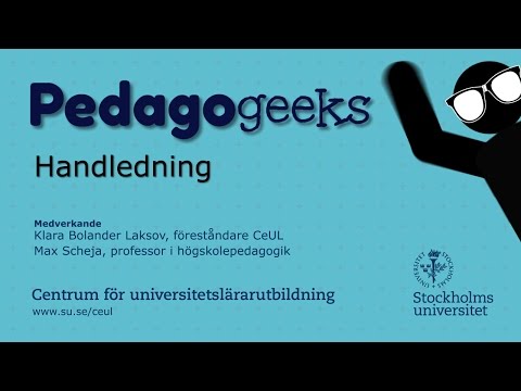 Pedagogeeks: Handledning