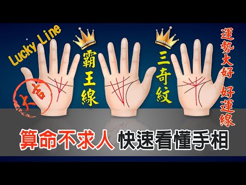 掌三峯隆起紋