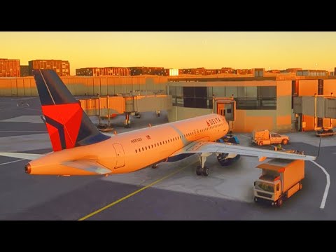 Full Flight/Ultra Settings/Washington - New York/ Delta Airbus A320/MSFS 2020