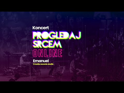 Koncert Progledaj srcem online - EMANUEL, Croatia records studio