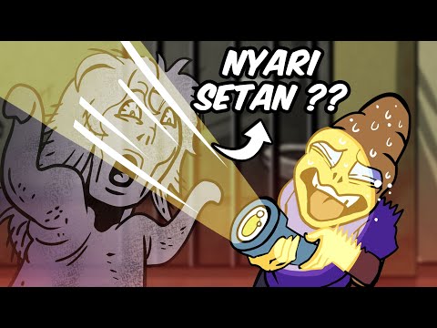 NYARI SETAN DI RUMAH ?? KETEMU POCONG ?? | ANIMASI DEXO