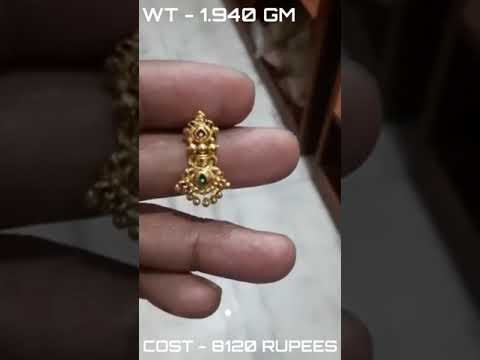 HANGINGS MODELS | RATES AND WEIGHT | #ChandrasekharJewellery