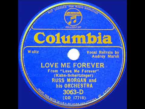 1935 HITS ARCHIVE: Love Me Forever - Russ Morgan (Audrey Marsh, vocal)