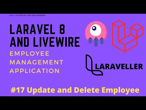 01 Laravel Livewire Tutorial Employees Management Project Setup Application