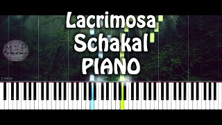 Lacrimosa - Schakal Piano Cover