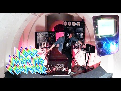 MODULAR SYNTH LIVE PERFORMANCE GAMEBOY LSDJ controlling #gameboy #LSDJ