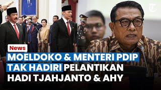 PELANTIKAN AHY & Hadi Tjahjanto Tak Dihadiri Moeldoko & Sejumlah Menteri PDIP, Ini Kata Azwar Anas