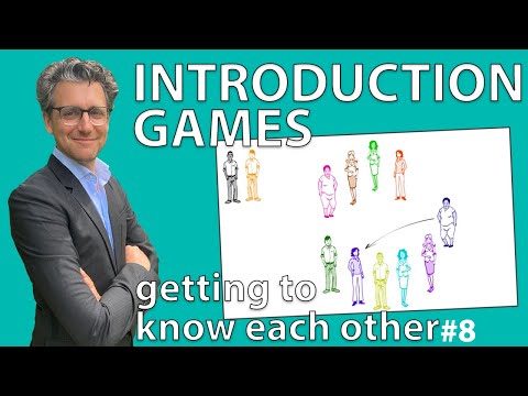 Introduction Games - Getting to know each other *8