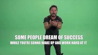 Shia Lebeouf goes hardcore (Edit for GIFS)