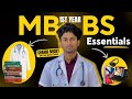 What To Buy For 1st Year MBBS ‍ ️ Post NEET Essentials Shahid Micky
