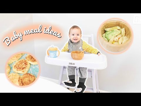 What My Healthy 9 Month Old Baby Eats in a Day | Meal Ideas for Babies