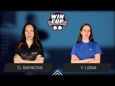 14:30 Diana Rafikova - Yaroslava Lisna 25.09.2025 WINCUP Women Professional. TABLE 1
