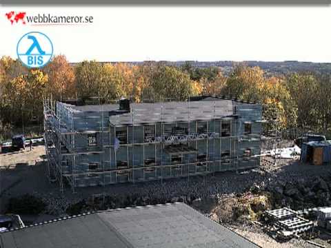 Byggfilm - Bygget av BIS Mixabs huvudkontor i Uddevalla 2009