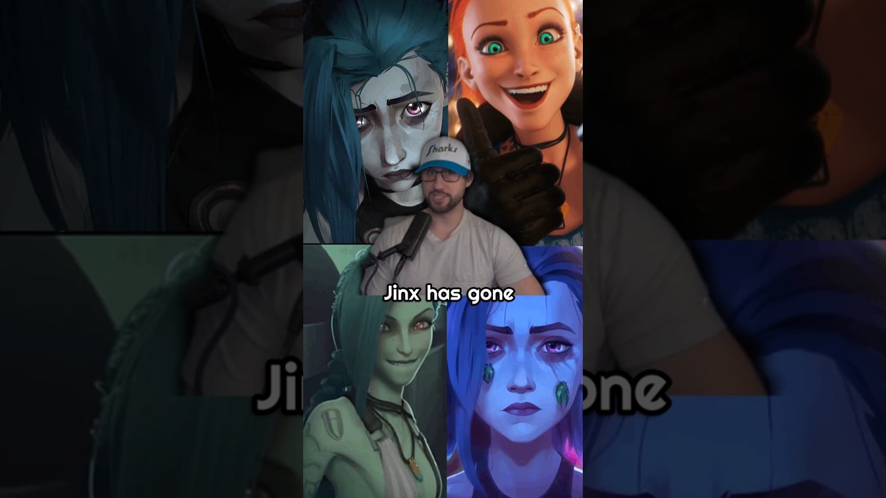 EVERY version of Jinx #shorts #leagueoflegends #arcane  #gaming #jinx
