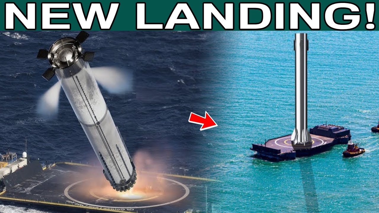 SpaceX Just Revealed Crazy Plans For Starship Landing!