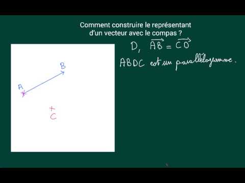 comment construire vecteur