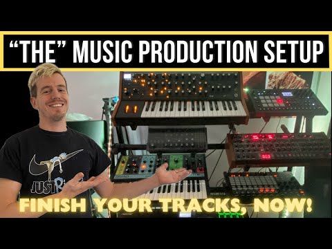 Took me 10+ year to design this music production setup