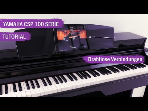 Yamaha CSP Piano 04 Drahtlose Verbindung