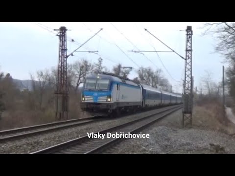 🇨🇿 Vlaky Dobřichovice - Pozdravy / Trains Dobřichovice - Greetings