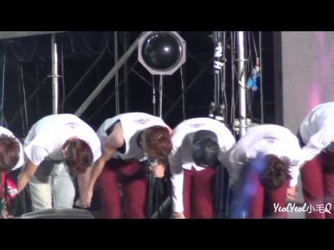 131019 SMT in Beijing ENDING ChanBaek focus