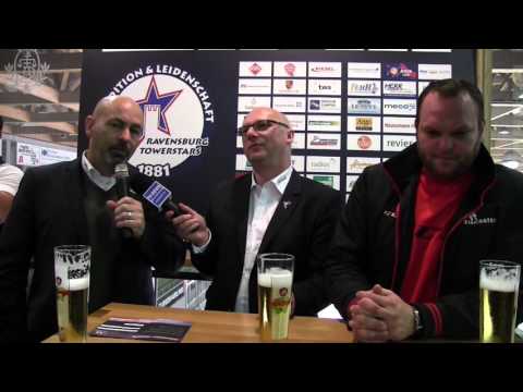 Pressekonferenz Ravensburg-Crimmitschau