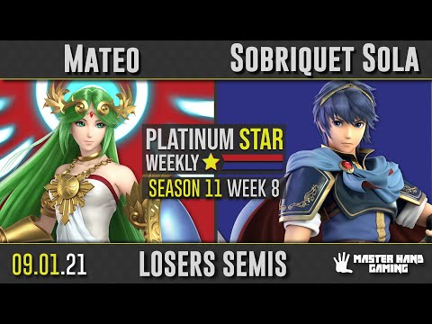 PSW S11:W8 - Mateo (Palutena) vs Sobriquet Sola (Hero, Marth) - L Semifinals