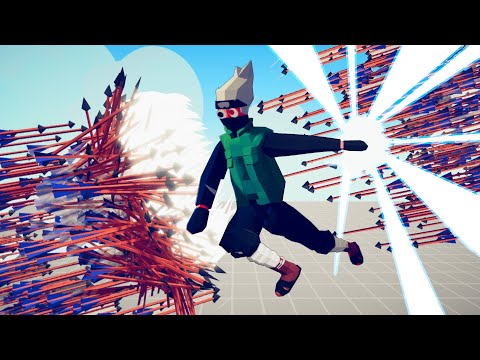 HATAKE KAKASHI ( NARUTO ANIME ) VS EVERY GOD | TABS - Totally Accurate Battle Simulator