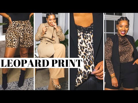 Fall Outfit Ideas Styling Leopard Print
