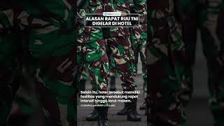 Alasan Rapat DPR soal RUU TNI Digelar di Hotel Mewah, Sekjen DPR: Parlemen Tak Punya Tempat Tidur