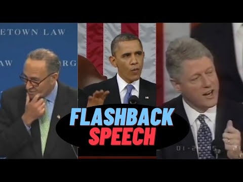 Flashback from Schumer's speech, Obama & Clinton's State Of The Union