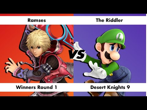 Ramses (Shulk) VS. The Riddler (Luigi) Dessert Knights 9 - Winners R1 (Bo5)