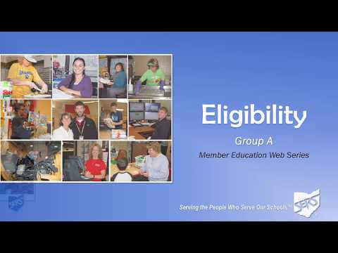 Member Education Web Series: Eligibility for Group A