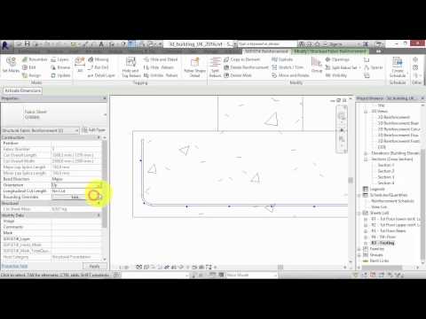 SOFiSTiK Reinforcement Detailing 2016: Bent Fabric