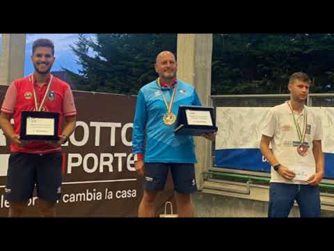 Bocce : Massimo Francioli Campione Italiano Individuale Cat. B - Petanque