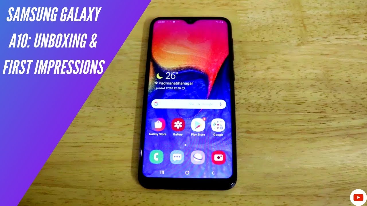 Samsung Galaxy A10: Unboxing & First Impressions 🔥🔥👌👌