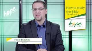 How to Study the Bible - 1 Intro