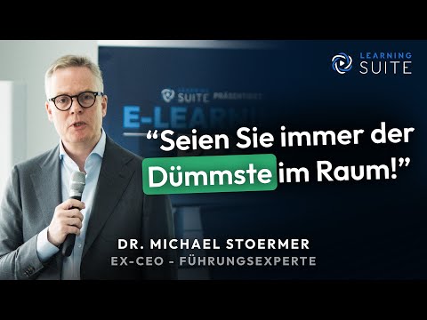 Leistungsfähige Teams aufbauen und führen, so geht es! (Dr. Michael Stoermer Ex-CEO Vortrag)