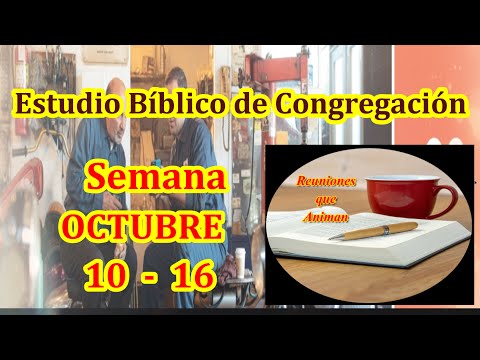 Congregation Bible Study. Week of October 10-16