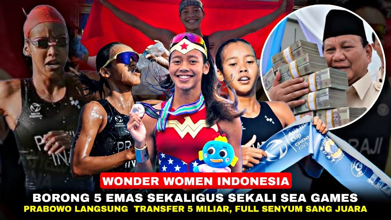 Borong 5 Emas, Wonder Women Indonesia Kejutkan Dunia: Martina Ayu GOAT Indonesia di Sea Games