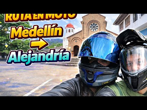 Viaje en moto Medellín a Alejandría | Paisajes increíbles en Antioquia