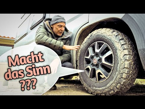 4x4 Kastenwagen als Camper-Van? Offroad Reifen? Braucht man das wirklich? Mein ehrliches Fazit!