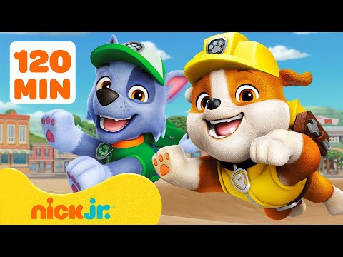PAW Patrol NEW EPISODES Compilation! w/ Rubble & Rocky #8 | 90 Minutes | Nick Jr.