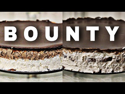 NO BAKE Bounty Cake Two Ways - In 5 Minutes
