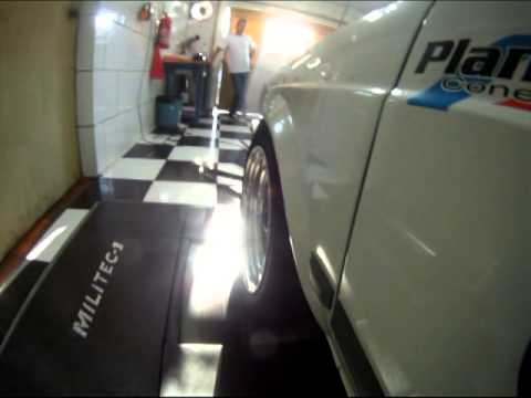 1º Teste Gol ST 05  - Dinamometro JR   228 CV NA RODA